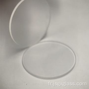 Disques optiques en verre trempé B270 pour applications de précision